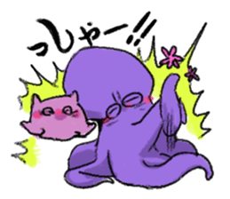octopus opisthoteuthis depressa 2 sticker #15941076