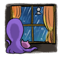 octopus opisthoteuthis depressa 2 sticker #15941093