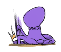 octopus opisthoteuthis depressa 2 sticker #15941101