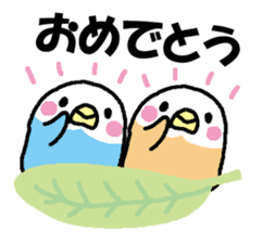 Parakeet assortment sticker #15941437