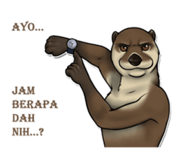 The Booking Animal (Banjar) sticker #15941986