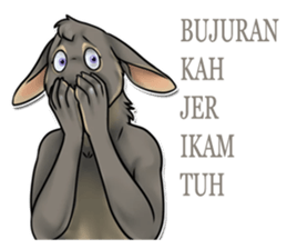 The Booking Animal (Banjar) sticker #15941988