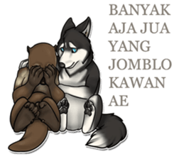 The Booking Animal (Banjar) sticker #15941989