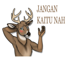 The Booking Animal (Banjar) sticker #15941996