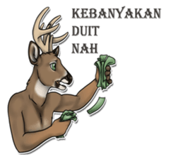 The Booking Animal (Banjar) sticker #15942002