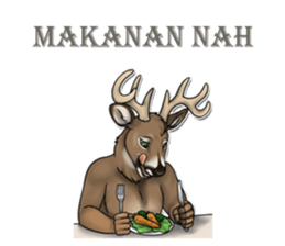 The Booking Animal (Banjar) sticker #15942010