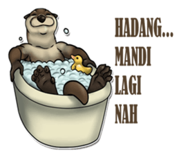 The Booking Animal (Banjar) sticker #15942012