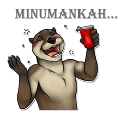 The Booking Animal (Banjar) sticker #15942014