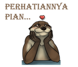 The Booking Animal (Banjar) sticker #15942019