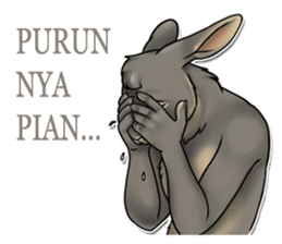 The Booking Animal (Banjar) sticker #15942020