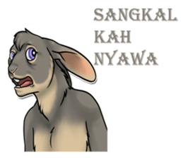 The Booking Animal (Banjar) sticker #15942023