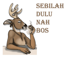 The Booking Animal (Banjar) sticker #15942024