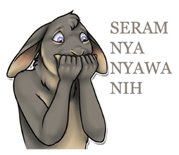 The Booking Animal (Banjar) sticker #15942025