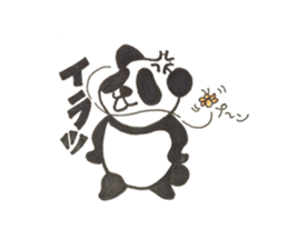 Angry Angry Panda sticker #15942276