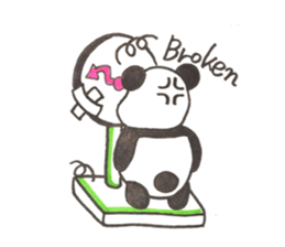 Angry Angry Panda sticker #15942285