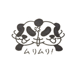 Angry Angry Panda sticker #15942291