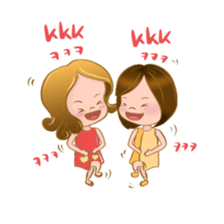 Jin & Joo Kpop Kdrama Fangirl sticker #15945011