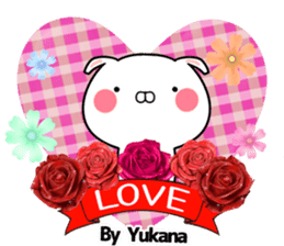 Yukana Name Sticker sticker #15945007