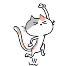 Negligent Cat Holiday ver. sticker #15945133