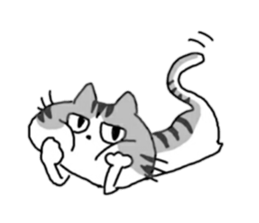 Negligent Cat Holiday ver. sticker #15945148