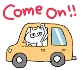 Negligent Cat Holiday ver. sticker #15945153