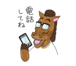 manager & the old man sticker #15945209