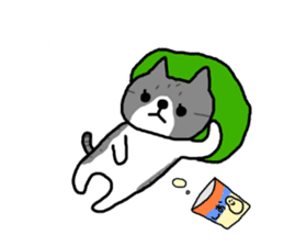 A cat sticker has been released 2 sticker #15945478