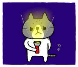 A cat sticker has been released 2 sticker #15945492