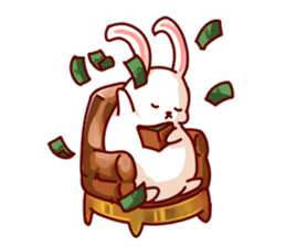 Bubba Rabbit sticker #15945716