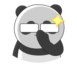 Panda Yuan-Zai 4 sticker #15946715