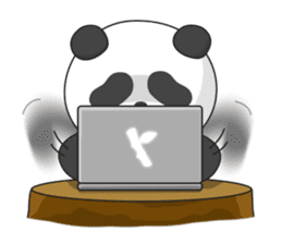 Panda Yuan-Zai 4 sticker #15946720