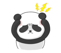 Panda Yuan-Zai 4 sticker #15946734