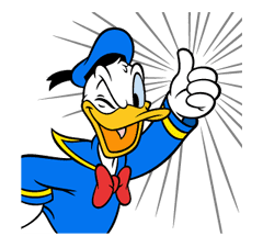 Donald and Friends sticker #26963