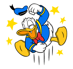 Donald and Friends sticker #26973