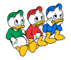 Donald and Friends sticker #26980