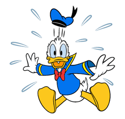 Donald and Friends sticker #26983