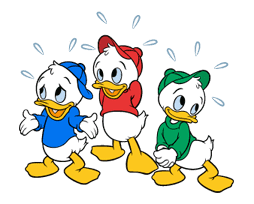 Donald and Friends sticker #26987