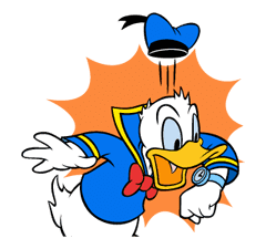 Donald and Friends sticker #26990