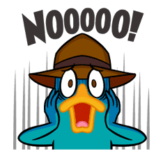 Perry/Agent P: Unique Faces sticker #28366