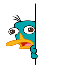 Perry/Agent P: Unique Faces sticker #28367
