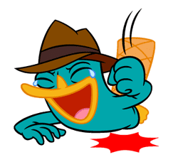 Perry/Agent P: Unique Faces sticker #28373