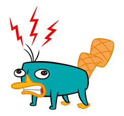 Perry/Agent P: Unique Faces sticker #28380