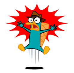 Perry/Agent P: Unique Faces sticker #28384