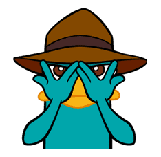 Perry/Agent P: Unique Faces sticker #28388