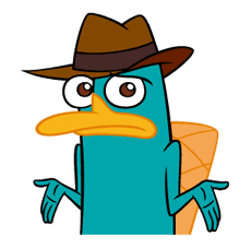 Perry Agent P Unique Faces By The Walt Disney Company Japan Ltd Sticker 290