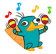 Perry/Agent P: Unique Faces sticker #28396