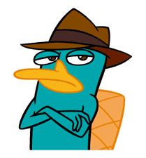 Perry/Agent P: Unique Faces sticker #28398