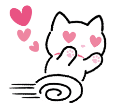 Kutsushita Nyanko: Lots of Love sticker #28760