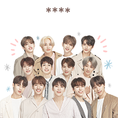 สติ๊กเกอร์ไลน์ SEVENTEEN Custom Stickers