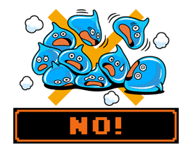 DRAGON QUEST Monster Stickers 2 sticker #29307